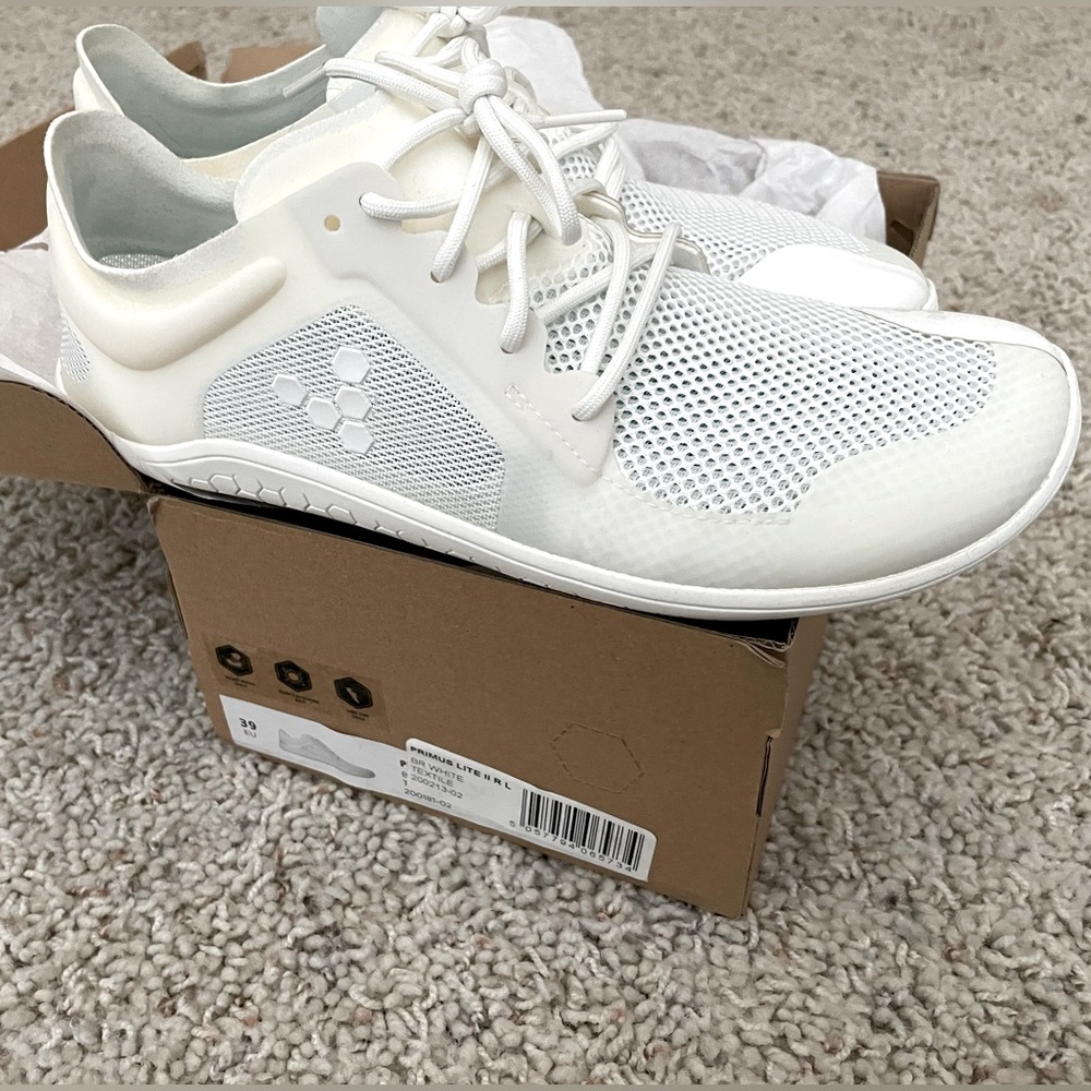 Vivobarefoot Primus Lite Ii, Womens Vegan Breathable Shoe with Barefoot Sole